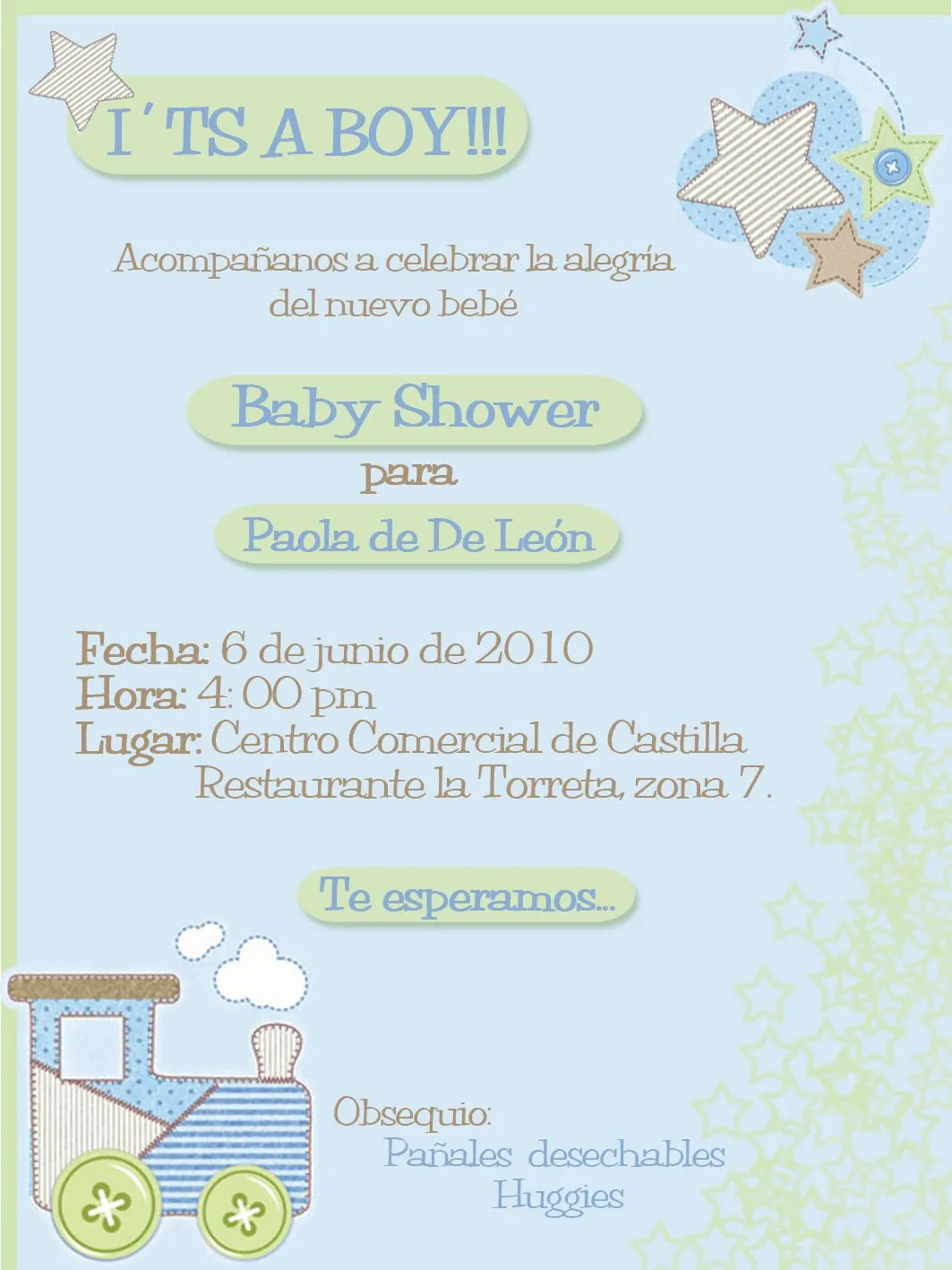 Invitación de baby shower chistosas - Imagui