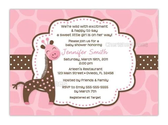 Invitaciónes baby shower para niño jirafas - Imagui Invitaciónes baby shower para niño jirafas - Imagui