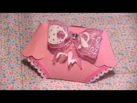 Invitaciones para Baby Shower (Pañal) - YouTube