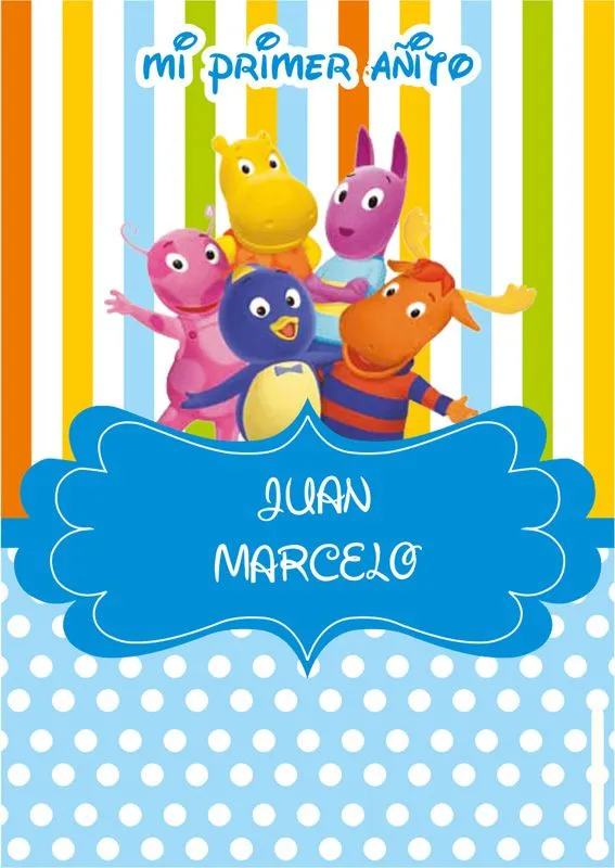 Diseño: Backyardigans Frente |