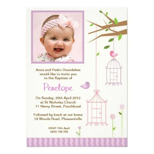 Redaccion de un bautizo - Imagui