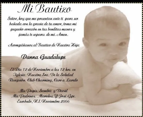 invitaciones de bautizo on Pinterest | Baptism Invitations ... invitaciones de bautizo on Pinterest | Baptism Invitations ...