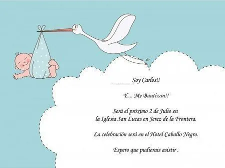 Invitaciones para bautizos originales