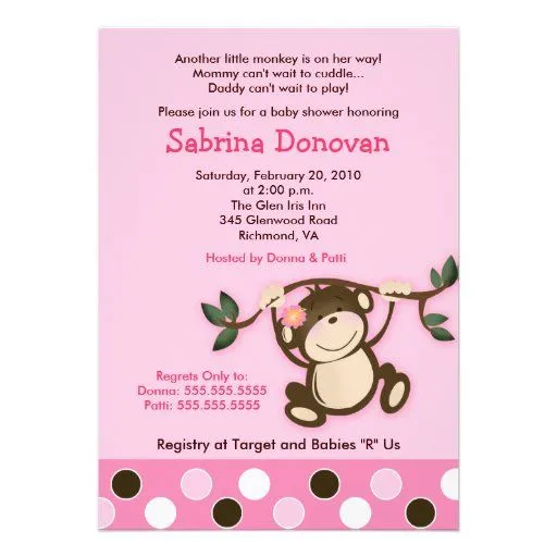 Invitación bienvenidas para bebés - Imagui