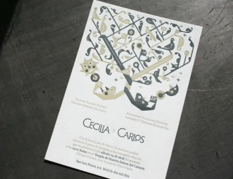 Invitaciones de boda diferentes 1 - Amor, bodas y regalos de boda