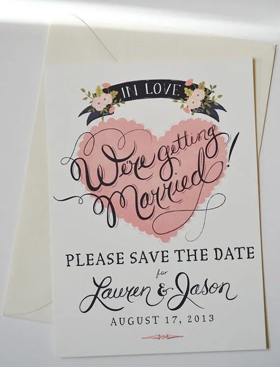 Invitaciones para boda civil: cómo elegir la tarjeta perfecta!!
