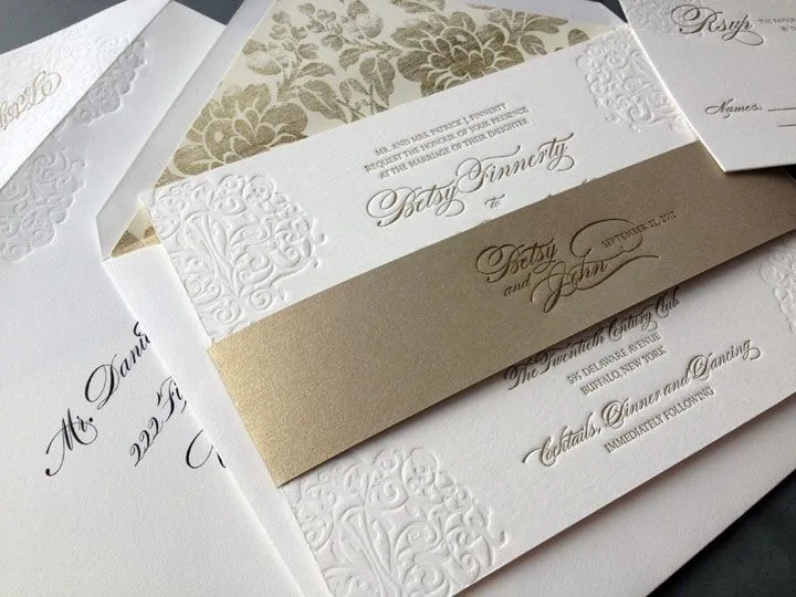 15 invitaciones sobrias para matrimonios elegantes - Página 2