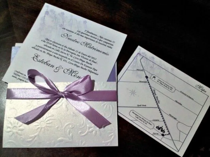 3 invitaciones de boda finas y originales