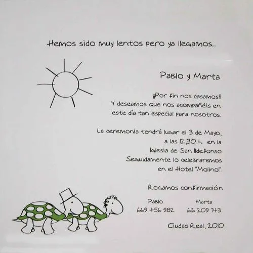 Cómo hacer las invitaciones de boda. | Lorenapm23