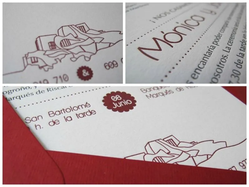 Invitaciones de boda originales y sencillas | el taller de las ...