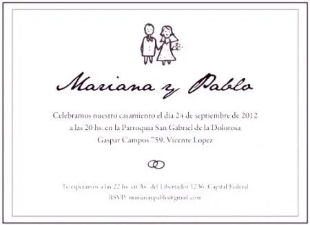 Invitaciones de boda (para imprimir!!)