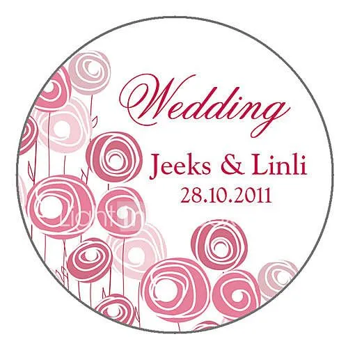 Invitaciones De Boda Pegatina del sobre - USD $ 22.99