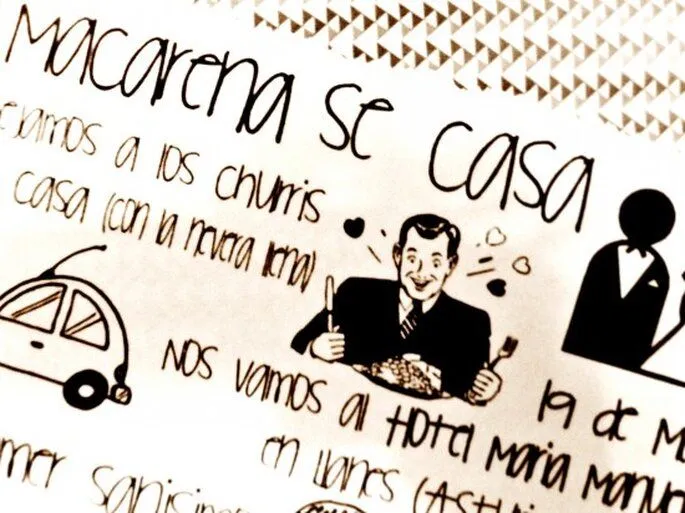 Invitaciones de boda personalizadas: acertarás ' Invitaciones de boda personalizadas: acertarás '