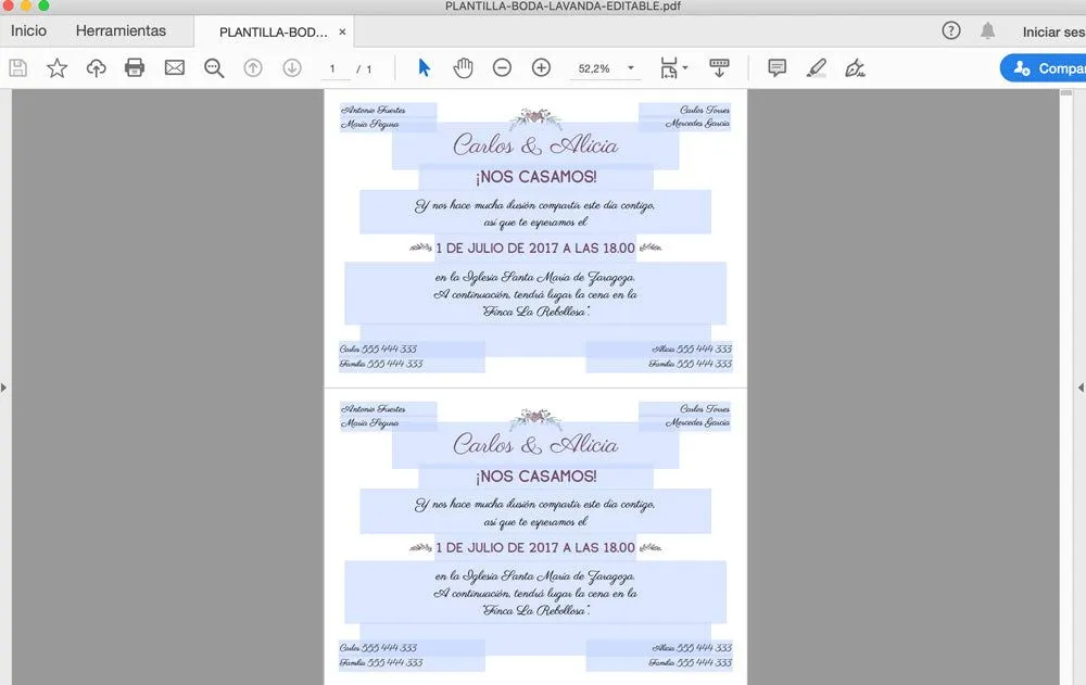 ▷ Como hacer Invitaciones de Boda ❤️ ¡Plantilla editable GRATIS! – Ponle Amore ▷ Como hacer Invitaciones de Boda ❤️ ¡Plantilla editable GRATIS! – Ponle Amore