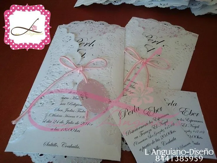 Invitaciones para boda, sencillas pero bonitas y económicas. By ...