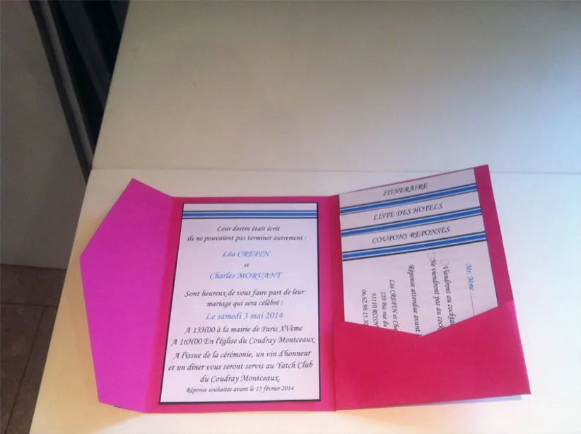 Invitaciones boda sencillas - Yo Digo Si, Wedding Planner Madrid