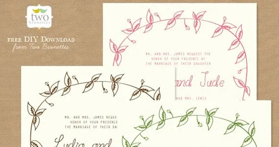 Invitaciones para bodas gratuitas - Kabytes