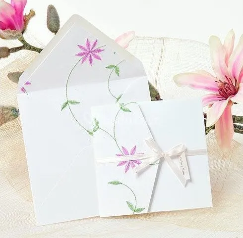 Invitaciones para bodas de primavera