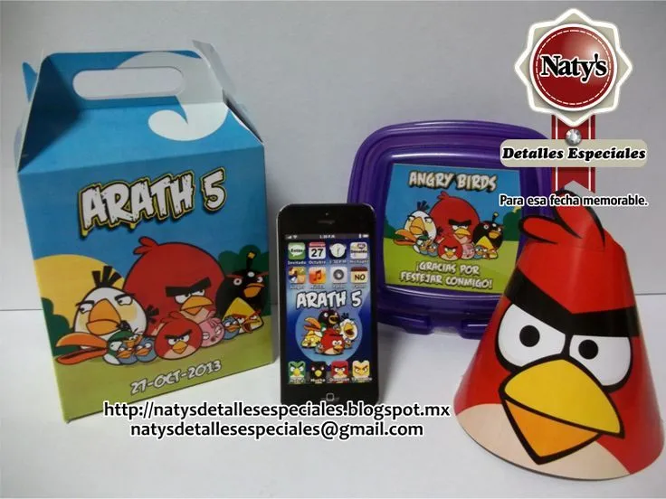 Invitaciones Cajitas personalizadas Gorritos de fiesta Angry Birds ... Invitaciones Cajitas personalizadas Gorritos de fiesta Angry Birds ...