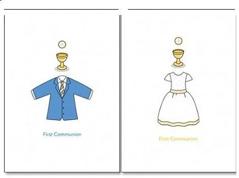 Invitaciones para Comunión
