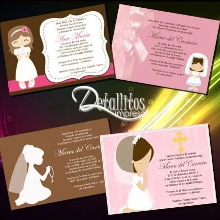De Invitaciones Para Primera Comunion Modernas Imprimir Tattoo ... De Invitaciones Para Primera Comunion Modernas Imprimir Tattoo ...