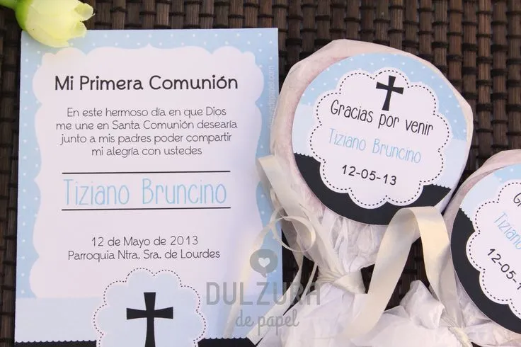 Invitaciones Primera Comunión varón | Ideas Tarjetas Primera ... Invitaciones Primera Comunión varón | Ideas Tarjetas Primera ...