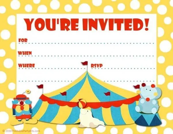 invitaciones-con-payasos-para- ...