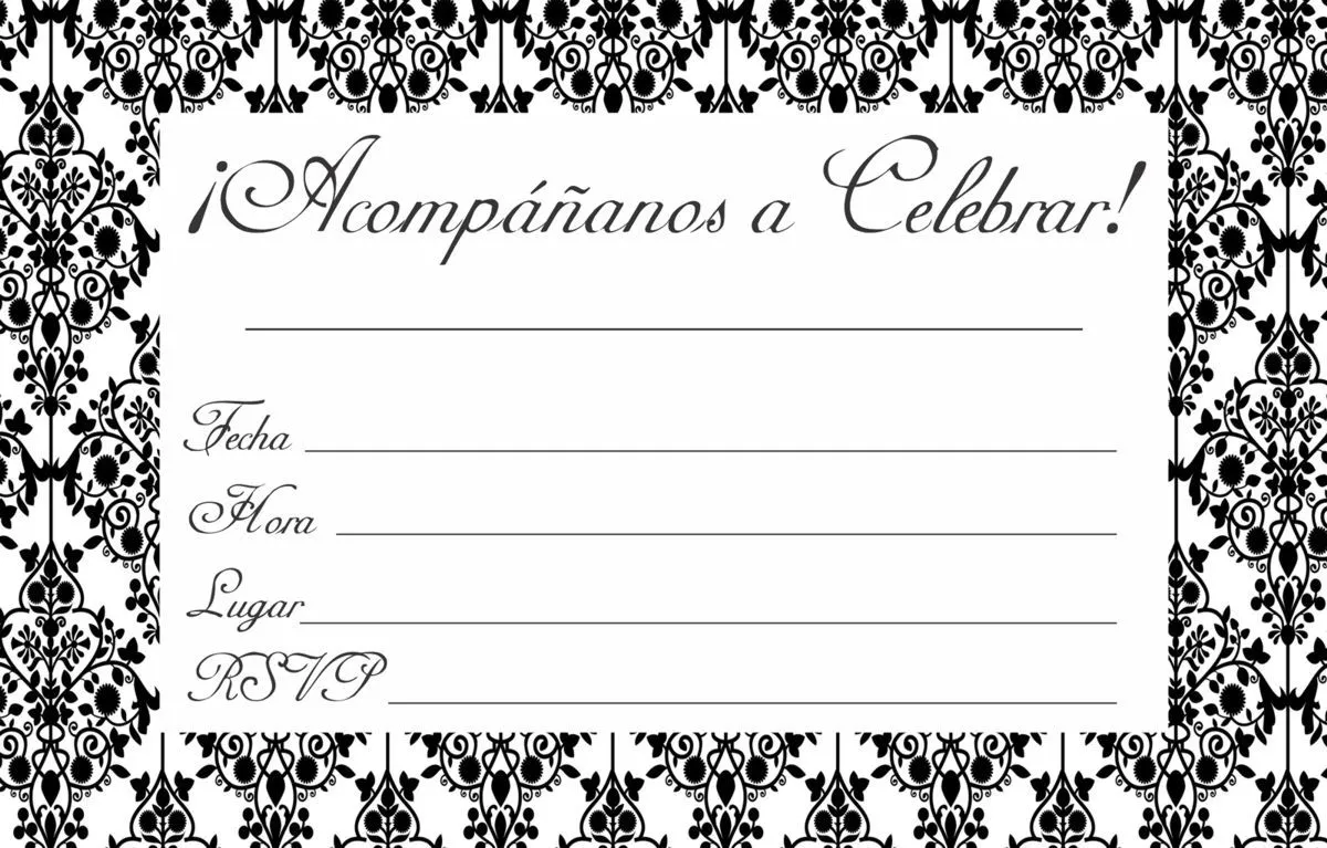 Invitaciones de cumpleanos para Adultos | Tarjetas de Cumpleaños Invitaciones de cumpleanos para Adultos | Tarjetas de Cumpleaños