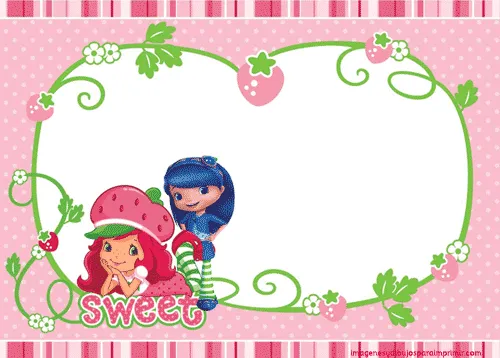 Invitaciones de cumpleaños de frutillita para imprimir-Imagenes y ... Invitaciones de cumpleaños de frutillita para imprimir-Imagenes y ...