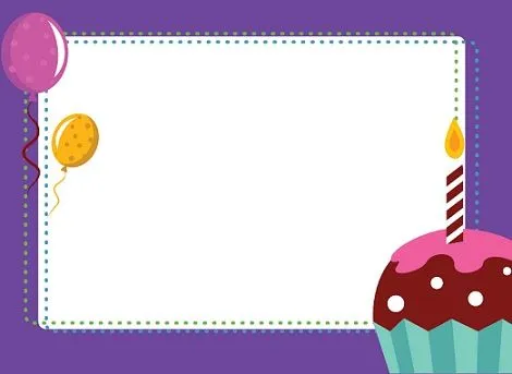 Invitaciones de cumpleaños para imprimir
