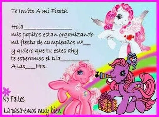 Invitaciones de cumpleaños para imprimir ~ Frases de cumpleaños