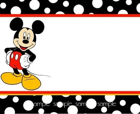 invitaciones-cumpleanos-mickey ...