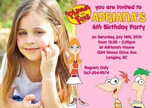 Phineas y Ferb invitaciones de cumpleaños para imprimir - Imagui Phineas y Ferb invitaciones de cumpleaños para imprimir - Imagui