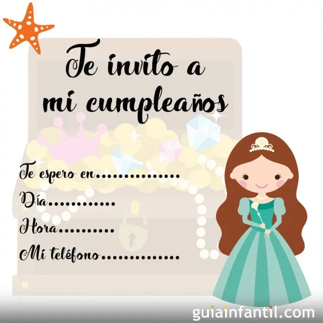 Invitaciones de cumpleaños con princesas de cuento - Invitaciones ... Invitaciones de cumpleaños con princesas de cuento - Invitaciones ...