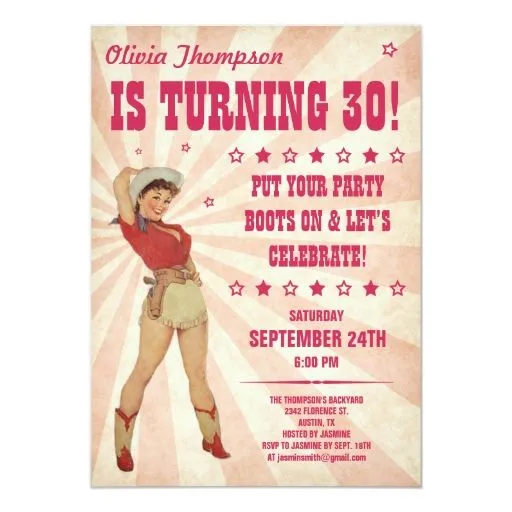 Invitaciones del cumpleaños de la vaquera invitación 5" x 7" | Zazzle Invitaciones del cumpleaños de la vaquera invitación 5" x 7" | Zazzle