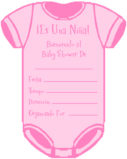 invitaciones-de-baby-shower niña –