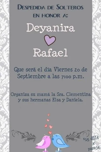 Invitaciones para despedida de soltera - Foro Antes de la boda ... Invitaciones para despedida de soltera - Foro Antes de la boda ...