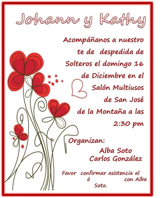 Invitaciones de despedida de soltera modernas para editar - Imagui Invitaciones de despedida de soltera modernas para editar - Imagui