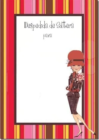 Invitaciones despedida de sotera para imprimir | 14 de febrero Invitaciones despedida de sotera para imprimir | 14 de febrero