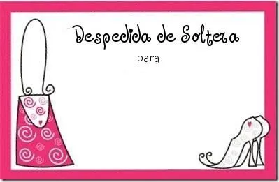 Invitaciones despedida de sotera para imprimir | 14 de febrero Invitaciones despedida de sotera para imprimir | 14 de febrero