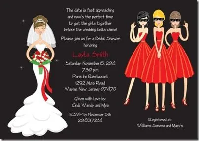 Invitaciones despedidas de solteras para imprimir | Para San Valentín Invitaciones despedidas de solteras para imprimir | Para San Valentín