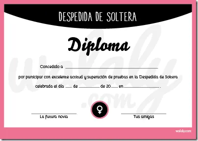 Invitaciones despedidas de solteras para imprimir | Para San Valentín Invitaciones despedidas de solteras para imprimir | Para San Valentín