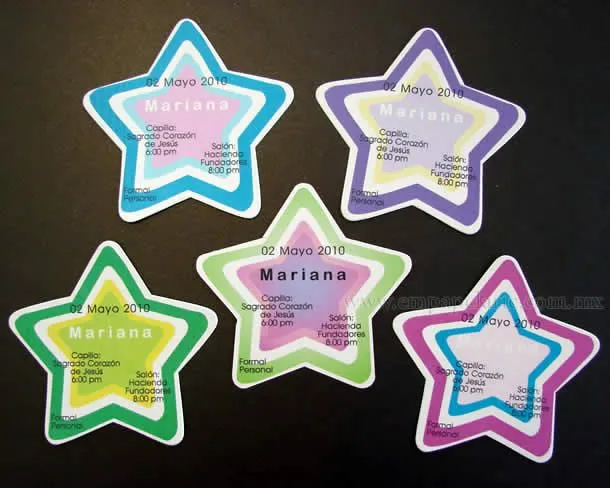 De tarjetas de invitación en for de estrellas de 15 años - Imagui De tarjetas de invitación en for de estrellas de 15 años - Imagui