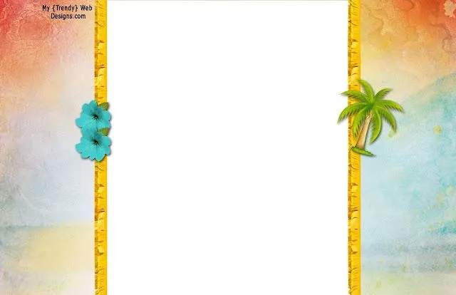 Invitaciones, etiquetas y toppers de Fiesta Hawaiana para imprimir ... Invitaciones, etiquetas y toppers de Fiesta Hawaiana para imprimir ...