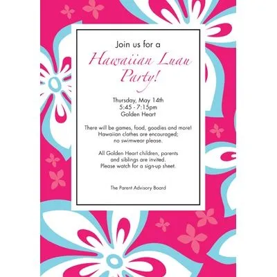 Invitaciones para tu fiesta de 15 hawaiana o luau | Chica de 15 Invitaciones para tu fiesta de 15 hawaiana o luau | Chica de 15