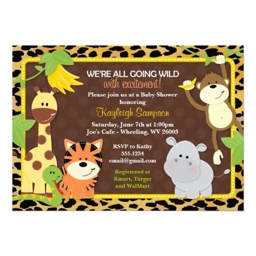 Invitaciones de la fiesta de bienvenida al bebé de anuncio ...