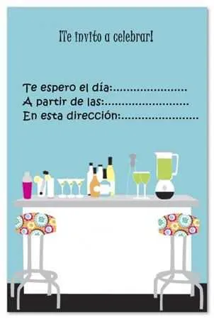Invitaciones de fiestas de adultos para imprimir gratis | Fiesta101 Invitaciones de fiestas de adultos para imprimir gratis | Fiesta101