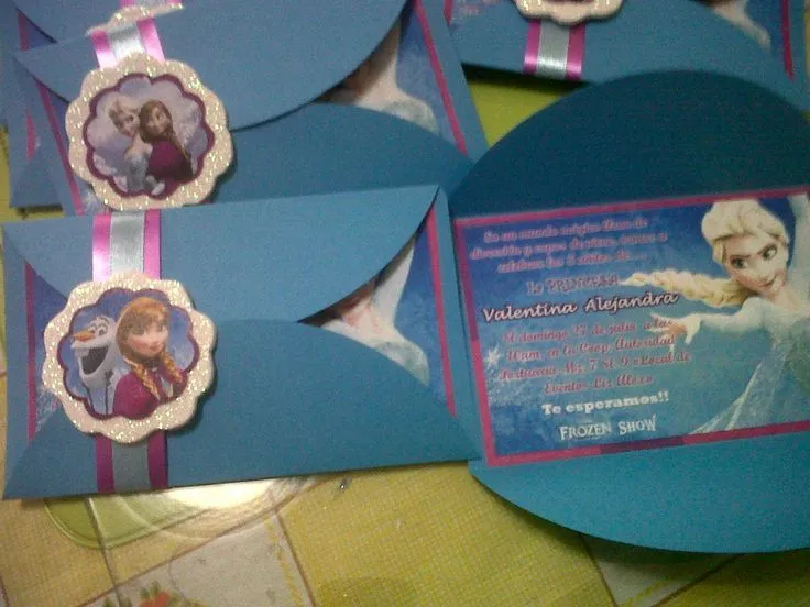 INVITACIONES FROZEN | ideas | Pinterest | Frozen