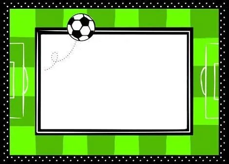 invitaciones de futbol para cumpleaños | soccer | Pinterest ...