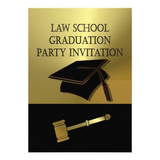 Tarjetas de graduación de derecho - Imagui